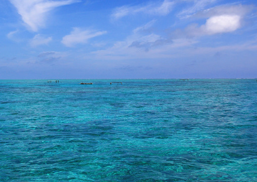 西沙群岛海景