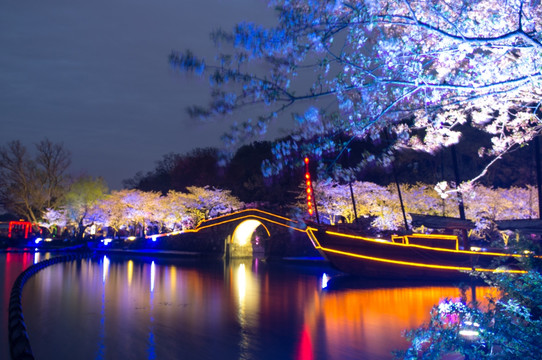 无锡鼋头渚 夜景