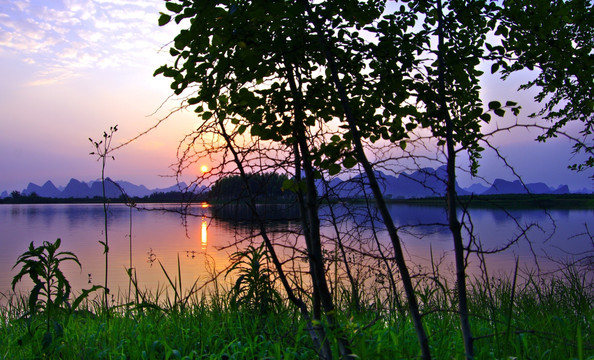 夕阳 风景