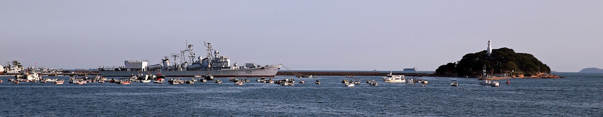 青岛湾全景