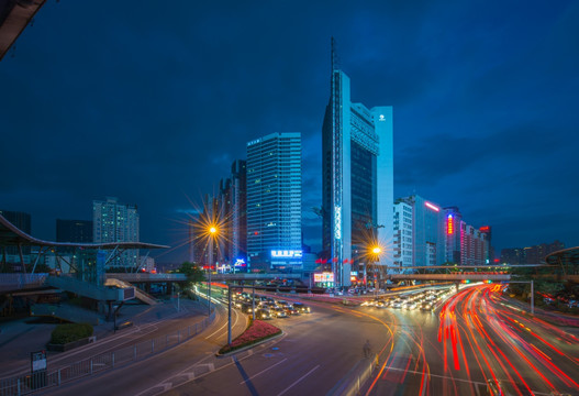 海王大厦 夜景