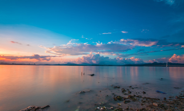 深圳湾早晨