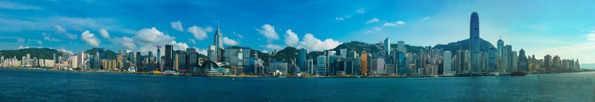 香港全景 大幅超2亿像素