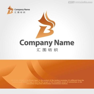 标志logo 字母B