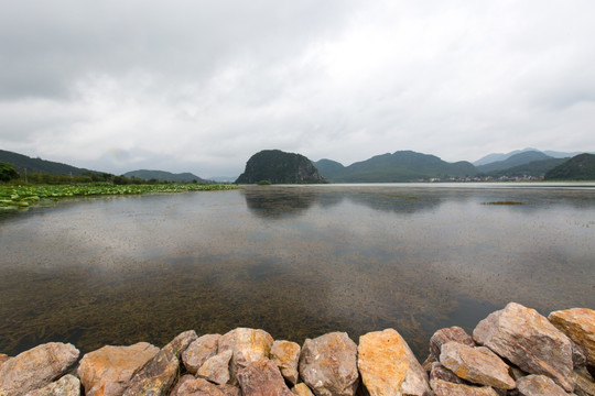 云南普者黑风光 湖光山色