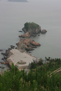 大海边 海礁 海岸线