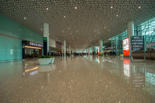 深圳机场 T3新航站楼 到达