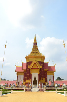 柬埔寨国王西哈努克灵柩焚化塔