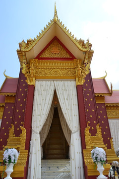 柬埔寨国王西哈努灵柩焚化塔
