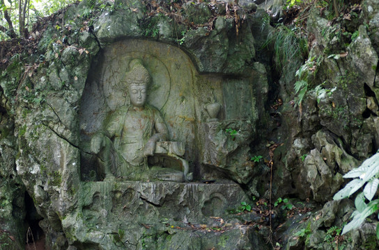 杭州飞来峰造像