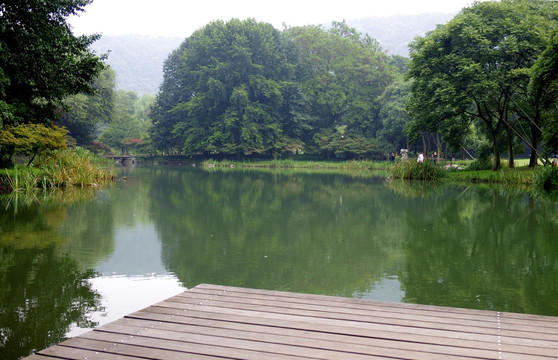 杭州太子湾公园 山青水秀