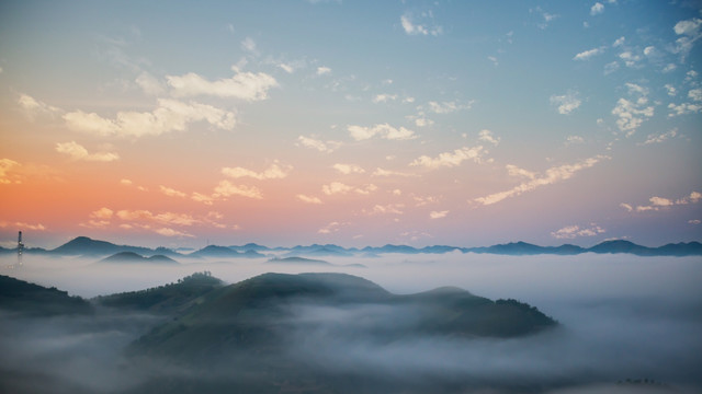 家乡美 雾景