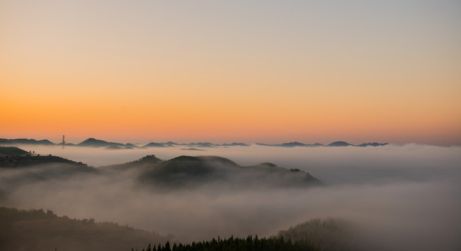 家乡美 雾景