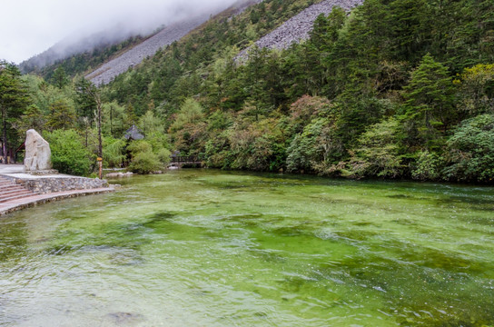 木格措风景区 高原海子