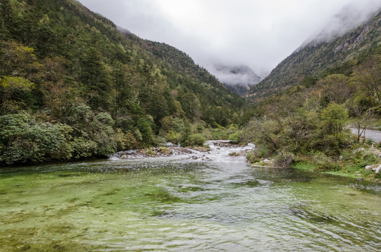 木格措风景区 高原海子