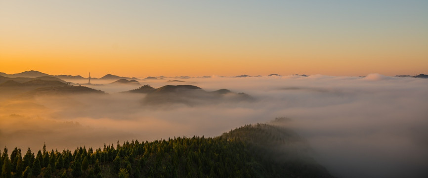 家乡美 雾景