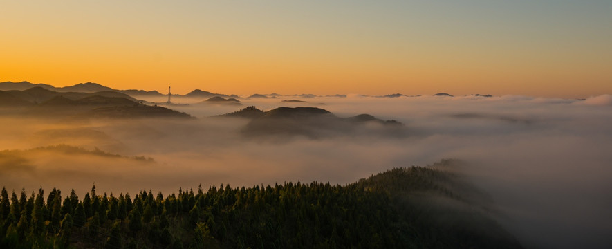 家乡美 雾景