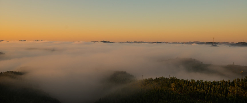 家乡美 雾景