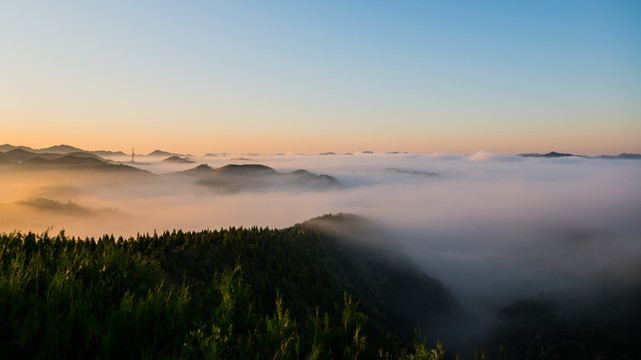 家乡美 雾景