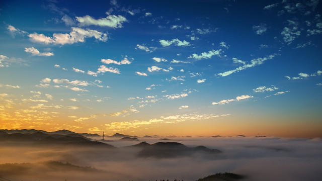 家乡美 雾景