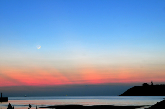 海洋海岛 碧海蓝天 海上日出