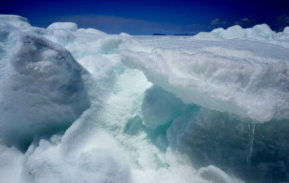 纳木错浮冰