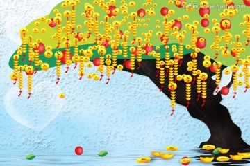 發(fā)財(cái)樹 好乘涼 藝術(shù) 大樹