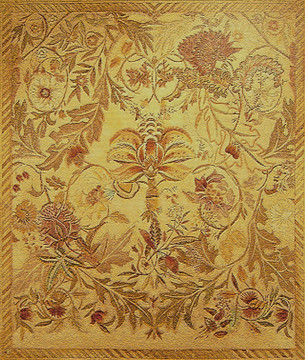 抽象花卉裝飾畫(huà) 單層