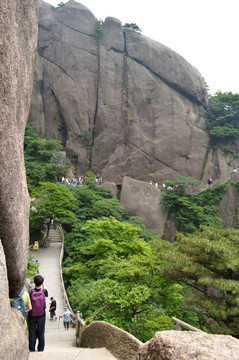 黄山天梯 黄山之路