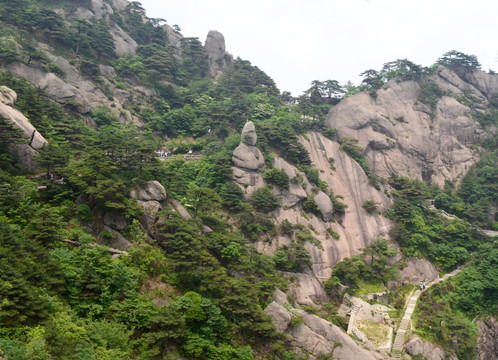 黄山天梯 黄山之路