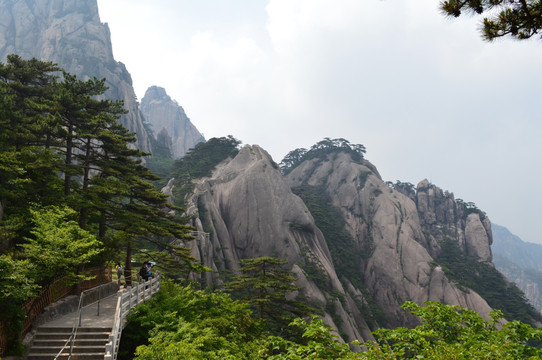 黄山天梯 黄山之路