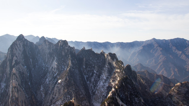 陕西华山风光