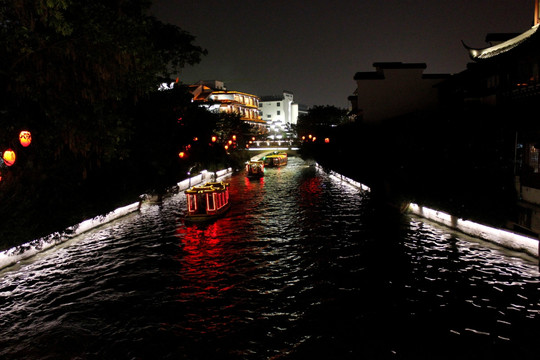 秦淮河夜景