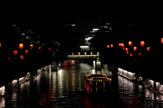 秦淮河夜景