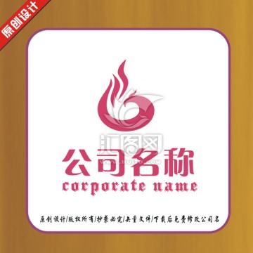 LOGO凤 标志