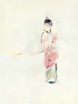 油畫(huà)人物 抽象畫(huà)