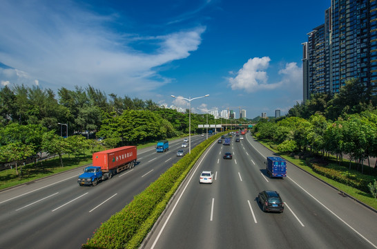 高速公路 快速公路 城市道路