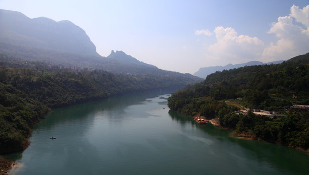 山水风景 江河 河流 景点