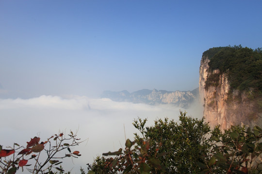 云海 风光 高山丘壑 峡谷