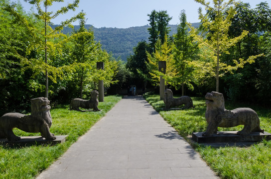 广元昭化古城  费祎墓