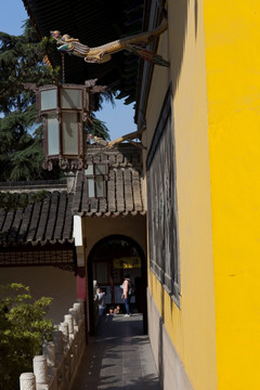 金山寺 寺庙 江天禅寺 庙宇