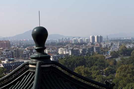 金山寺 寺庙 江天禅寺 庙宇