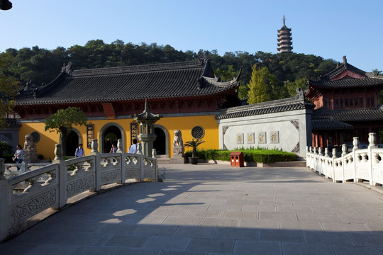 定慧寺 寺庙 镇江焦山风景区