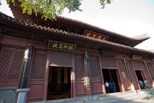 定慧寺 寺庙 镇江焦山风景区