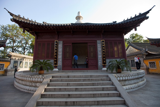 定慧寺 寺庙 镇江焦山风景区