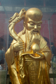 华西村 天安门 雕塑 寿星