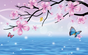 夢幻花朵