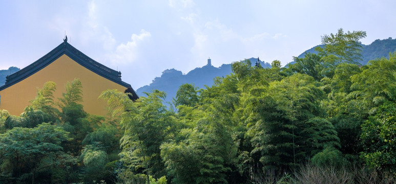 香炉峰远眺