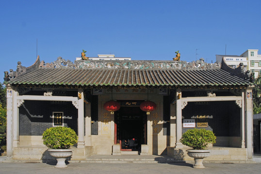 深圳黄氏宗祠黄思铭公世祠