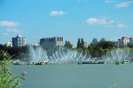 奥林匹克公园喷泉